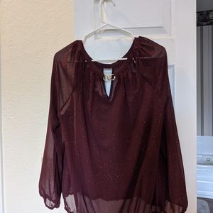 Jennifer López Sheer Blouse